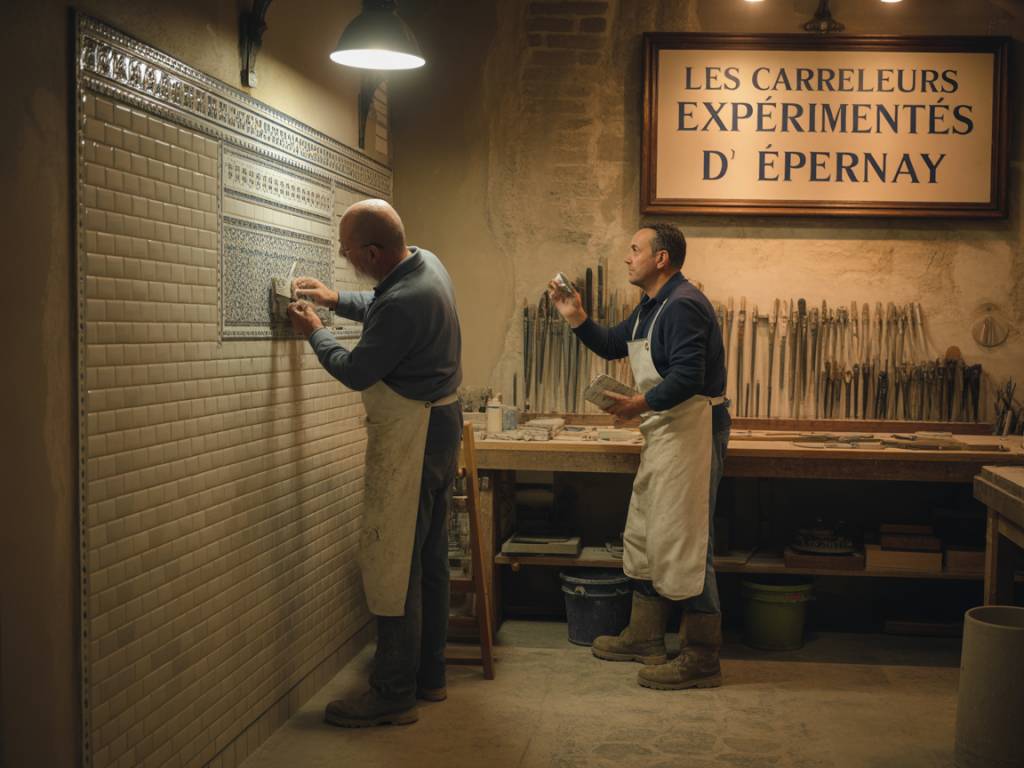 Les carreleurs expérimentés d’Epernay